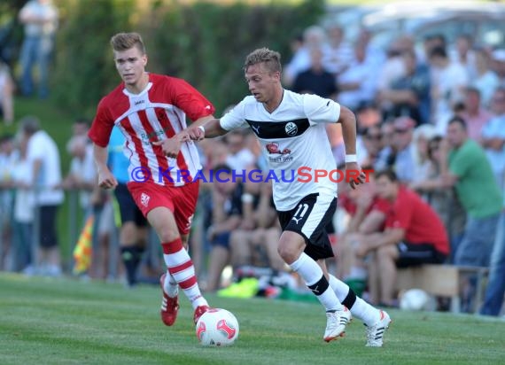 Testspiel SV Spielberg - SV Sandhausen im Talberg-Stadion (© Kraichgausport / Loerz)